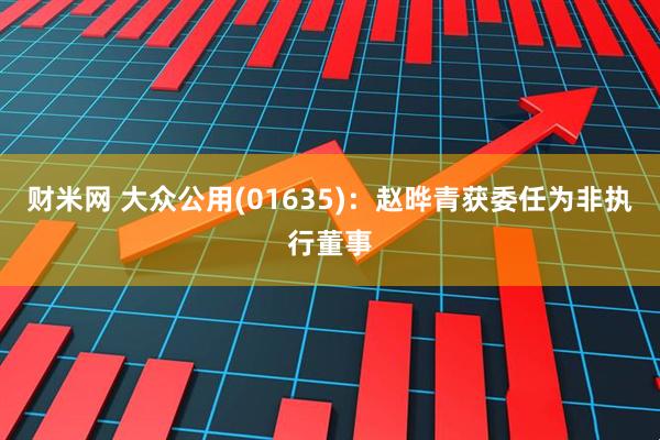 财米网 大众公用(01635)：赵晔青获委任为非执行董事