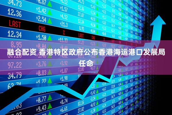 融合配资 香港特区政府公布香港海运港口发展局任命